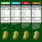 Healspot Organic Edamame Beans 11g High Protein Snacks, Crunchy Roasted Edamame Snacks - Low Carb|High Fiber|Reduced Sodium, Healthy Snacks for adults and Children, Family&Office&Lunch-Box Snacks