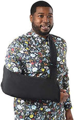 Joslin Ultimate Arm Sling Supports Weight of Arm Evenly to Eliminate Pressure Points While Dramatically Reducing Neck Fatigue, Made of Soft Breathable Cotton Spandex Fabric, Goliath Sling