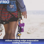 FRIO Cooling Wallet - Insulin Cooler for 45+ Hours of Stress Free On The Go - Purple Mini