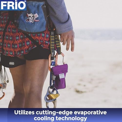 FRIO Cooling Wallet - Insulin Cooler for 45+ Hours of Stress Free On The Go - Purple Mini