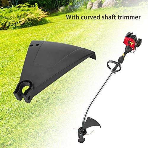 Fdit Plastic Bush Trimmer Guards Replacement Guard Fits Strimmer Trimmer with 1in 25mm 25.4mm Black