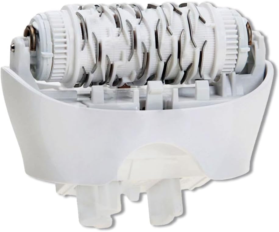 Anakel Home Replacement Epilator Head 81533164 Compatible with Braun Silk-épil 7, Silk-épil 9 and Xpressive | Extra Wide Epilation Head, White