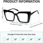 Eyekepper Transition Photochromic Reading Glasses for Women Oversized Readers