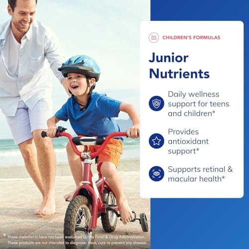 Pure Encapsulations Junior Nutrients - Kids & Teens Multivitamin - Without Iron - with Calcium, Vitamin D3 & Vitamin C - Non-GMO & Vegetarian - 120 Capsules