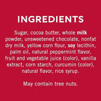 Ghirardelli Peppermint Bark Milk Chocolate Bar, Holiday Candy Christmas Gift, 3.5 oz, Pack of 4