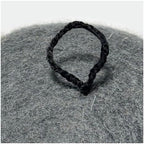 Wool Felt Sauna Hat Brooklyn Gray - Unisex Heat Resistant Banya Cap, Hair Protection for Sauna & Steam Room