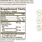 Omega-3 "950" mg Solgar 50 Softgel