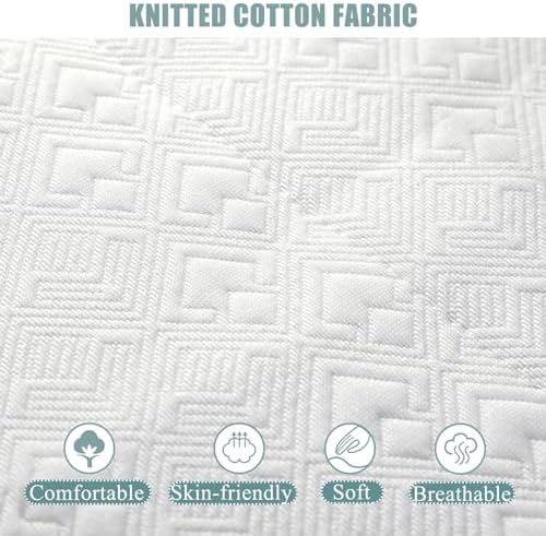 Gray,185 * 70cm(T), Thicken 4cm Memory Foam Massage Mattress Pad with Breath Hole Beauty Salon Bed Mattress Topper Spa Bed Mattress Pad Lash Bed Topper Massage Accessories Protective Pad