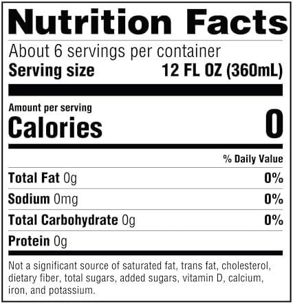 Amazon Grocery, Seltzer Sparkling Water, 67.6 Fl Oz