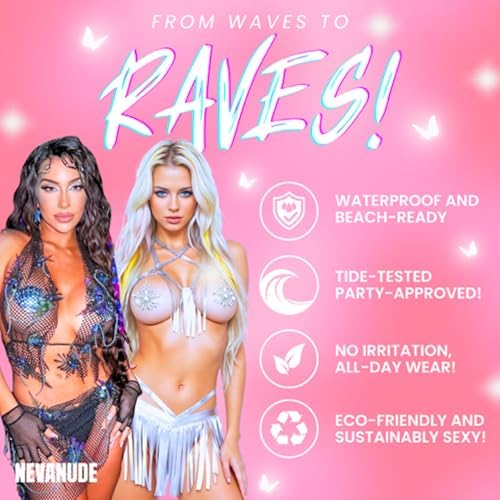 Neva Nude Naughty Knix G String with Matching Nipztix Pasties