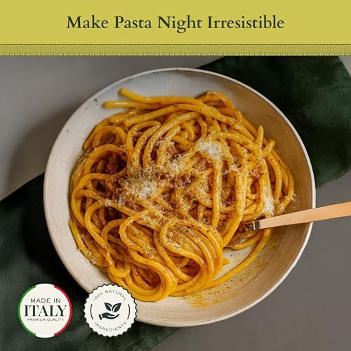 Mercato di Bellina Pasta and Sauce Trio Gourmet Food Gift Basket - 3 Organic Pastas With 3 Authentic Italian Sauces Made in Italy, Ideal Meal Kit Gift Baskets for Men, Women, & Families