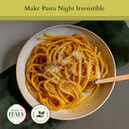 Mercato di Bellina Pasta and Sauce Trio Gourmet Food Gift Basket - 3 Organic Pastas With 3 Authentic Italian Sauces Made in Italy, Ideal Meal Kit Gift Baskets for Men, Women, & Families