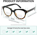 Eyekepper Bifocal Reading Glasses Women 4-Pack Ladies Bifocal Readers Cat-eye Style
