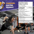 Daryl's Bars, Caramel Salted Peanut On the Go Whey Protein Bars, Gluten Free, 22gr of Protein Snack, Meal Replacement, Pack of 1