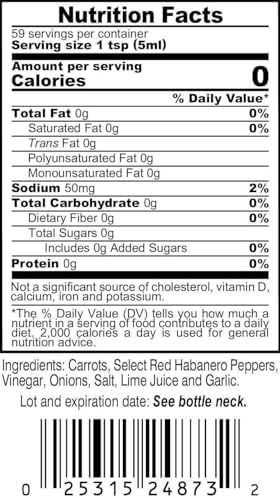 Marie Sharp's Hot Habanero Pepper Sauce, 10 oz – Authentic Belizean Hot Sauce with Fresh Red Habanero Peppers | Pack of 3