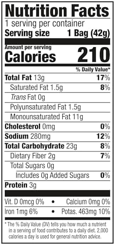 Kettle Brand Potato Chips, Sea Salt & Vinegar Kettle Chips, Snack Bag, 1.5 Oz (Pack of 24)