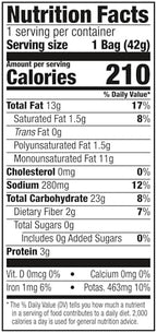 Kettle Brand Potato Chips, Sea Salt & Vinegar Kettle Chips, Snack Bag, 1.5 Oz (Pack of 24)