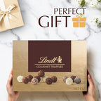 Lindt Gourmet Truffles Chocolate Candy Truffles, Assorted Chocolate Truffles, Great For Gift Giving, 14.7 oz. Gift Box