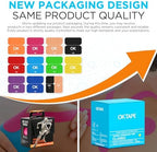 OK TAPE Kinesiology Tape 10 inches Precut, 20 Strips, Cotton Elastic Athletic Tape Latex Free, 2in x 16ft, Black