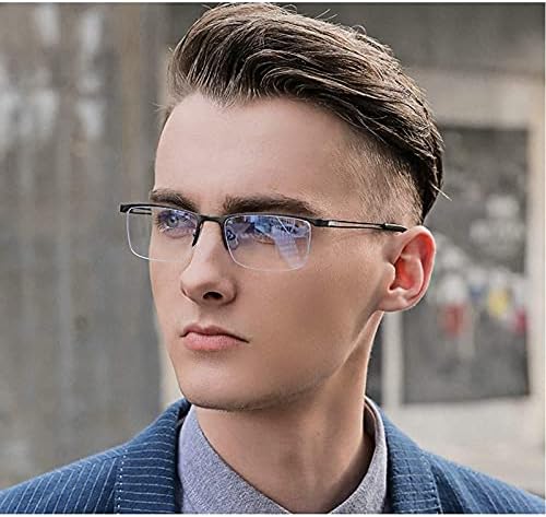 MINCL/2020 Fashion Men's Square Bifocal Reading Glasses Photochromic Lens Men Transition Sunglasses Presbyopia UV400