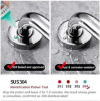 Safety Handrails, 2 Pack Bathroom Safety Grab Bar Stainless Steel Shower Armrest Wall Mounted Hand Railing for Bathtub Seniors Pregnant Disabled (Size : 40cm)