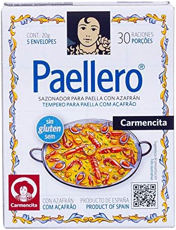 Paellero Paella Seasoning from Spain (5 packets) 2 Pack