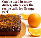 The Spice Way Orange Peel - Granules (4 oz) without any preservatives. Great for cooking, baking and tea.