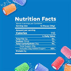 Airheads Soft Filled Candy Bites, Assorted Fruit Flavors, Easter Candy, Easter Basket Essentials Stuffers for Kids and Adults, Individually Wrapped Chewy, 6 Ounces (12-Pack)