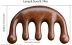 Handheld Wooden Massage Comb for Head and Scalp-Relaxation and acupoint Massage Tool