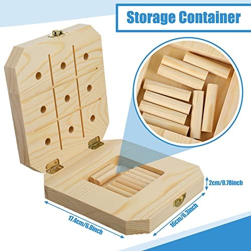 9 Hole Wooden Pegboard for Occupational Therapy Nine Hole Peg Test to Improve Fine Motor Coordination, Finger Dexterity, Concentration and Increase Reactionary Speed