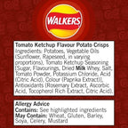 Walkers Tomato Ketchup Crisps Box, 32.5 g (Case of 32)
