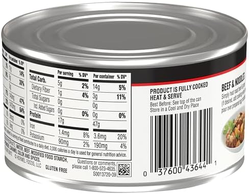 Hormel Roast Beef & Gravy, 12-Ounce Cans (Pack of 12)