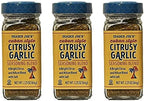 Trader Joe's Citrusy Garlic Seasoning Blend - A Bright Citrus and Allium Blend with Salt - 2.25oz (Three Pack)