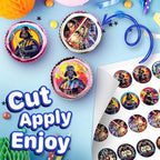 30 x Edible Cupcake Toppers – Galactic Space Adventure-Themed Collection of Edible Cake Decorations | Uncut Edible on Wafer Sheet