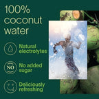 Zico 100% Coconut Water, No added Sugar, Refreshingly Delicious, Hydration with Electrolytes, 11.2 Fl Oz (Pack of 12)