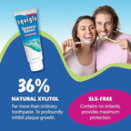 Squigle Enamel Saver Toothpaste (Canker Sore Prevention & Treatment) Prevents Cavities, Perioral Dermatitis, Bad Breath, Chapped Lips - 4 Pack