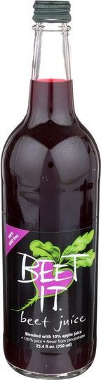 BEET IT - Organic Beet Juice 25.4 fl.oz- Non GMO 100 % Natural Organic juice- Picked & Pressed, Gluten Free, No Added Sugar, Not from Concentrate