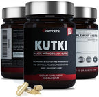 AMALTH Kutki Capsules 1000 mg | Kutki Root Extract Supplement | Picrorhiza Kurroa Capsules | Herbal Root Powder Formula | Plant Based Supplement | 120 Veg Capsules