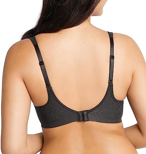 Bali Women's Wireless Bra DF3463, Comfort Revolution Full-Coverage Bras for Women, Moisture-Wicking, Wirefree