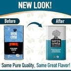Terra Creta, 100% Koroneiki Variety, Estate Greek Extra Virgin Olive Oil, 3 Ltr (101 Fl.oz) Tin
