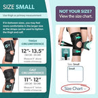 BraceAbility J Patella Knee Brace - Lateral Patellar Stabilizer with Medial and J-Lat Support Straps for Dislocation, Subluxation, Patellofemoral Pain, Left or Right Kneecap Tracking (Small)