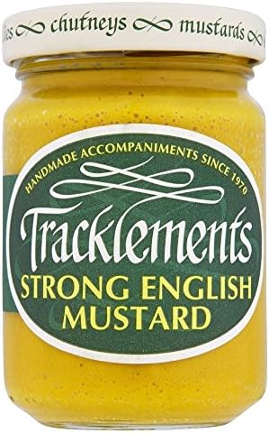 Tracklements Strong English Mustard (140g) - Pack of 2