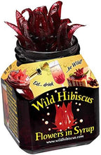 Wild Hibiscus Flowers in Syrup - 8.8 oz (250 g)