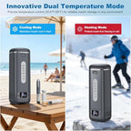 Rechargeable Insulin Cooler Travel Case TSA Approved, Diabetic Medication Cooler for Travel, Portable Electric Insulin Refrigerator with USB Charging & Temperature Display
