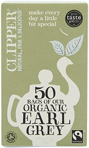 Clipper Organic Earl Grey Tea Bags 50 per pack