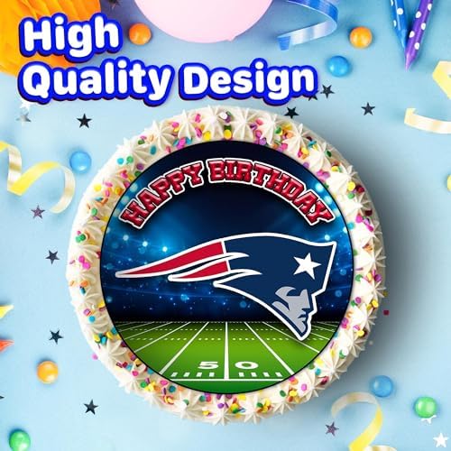 7.5x Inch Edible Cake Toppers – England Themed Birthday Party Collection of Edible Cake Decorations