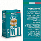 Molini Pizzuti Farina per Dolci - Type "00" Flour for Cakes - 1KG