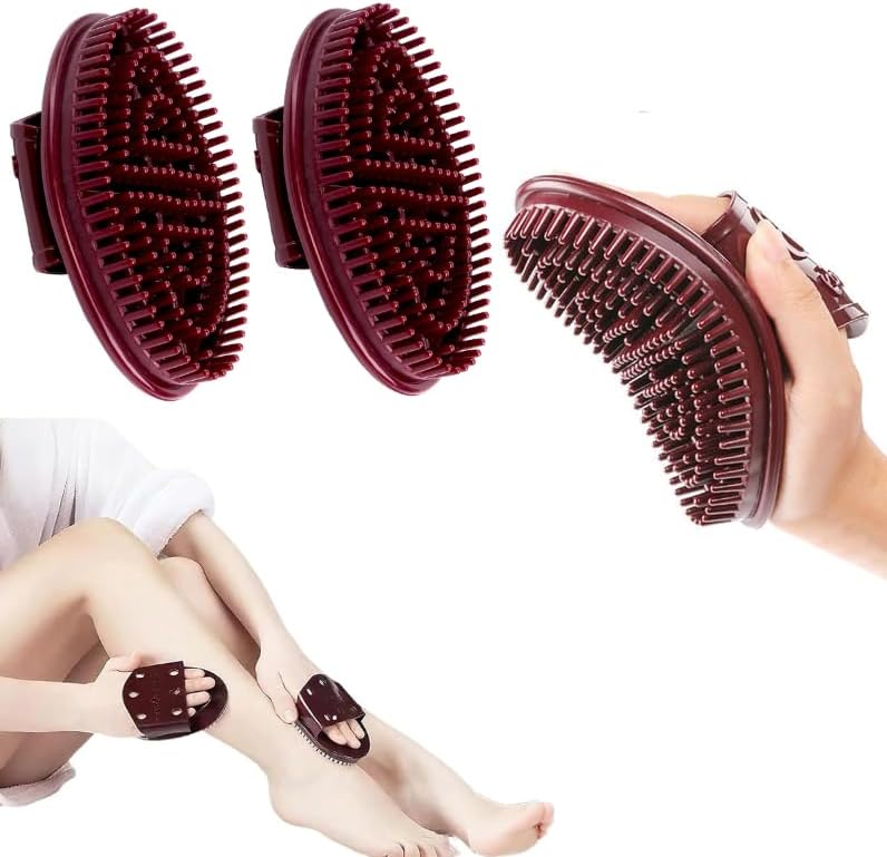 Air Cushion Massage Brush - Body Sculpting & Fatigue Relief for Legs, Belly & Waist, Meridian Stimulation