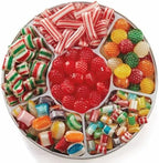 The Swiss Colony Traditional Christmas Candy Tin - 1 lb. 14 oz. Net Wt.: Old Fashioned Hard Candy Mix, Raspberry Drops, Pillows - Perfect Sweets Gift Box for All Occasions & Grandparents