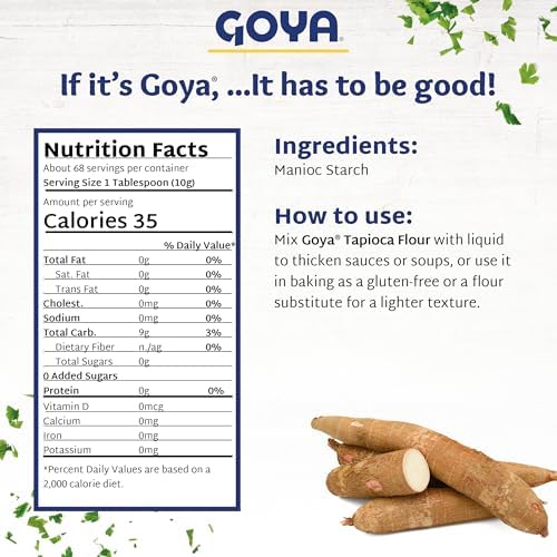 Goya Yuca Flour (Tapioca) 24 Ounces